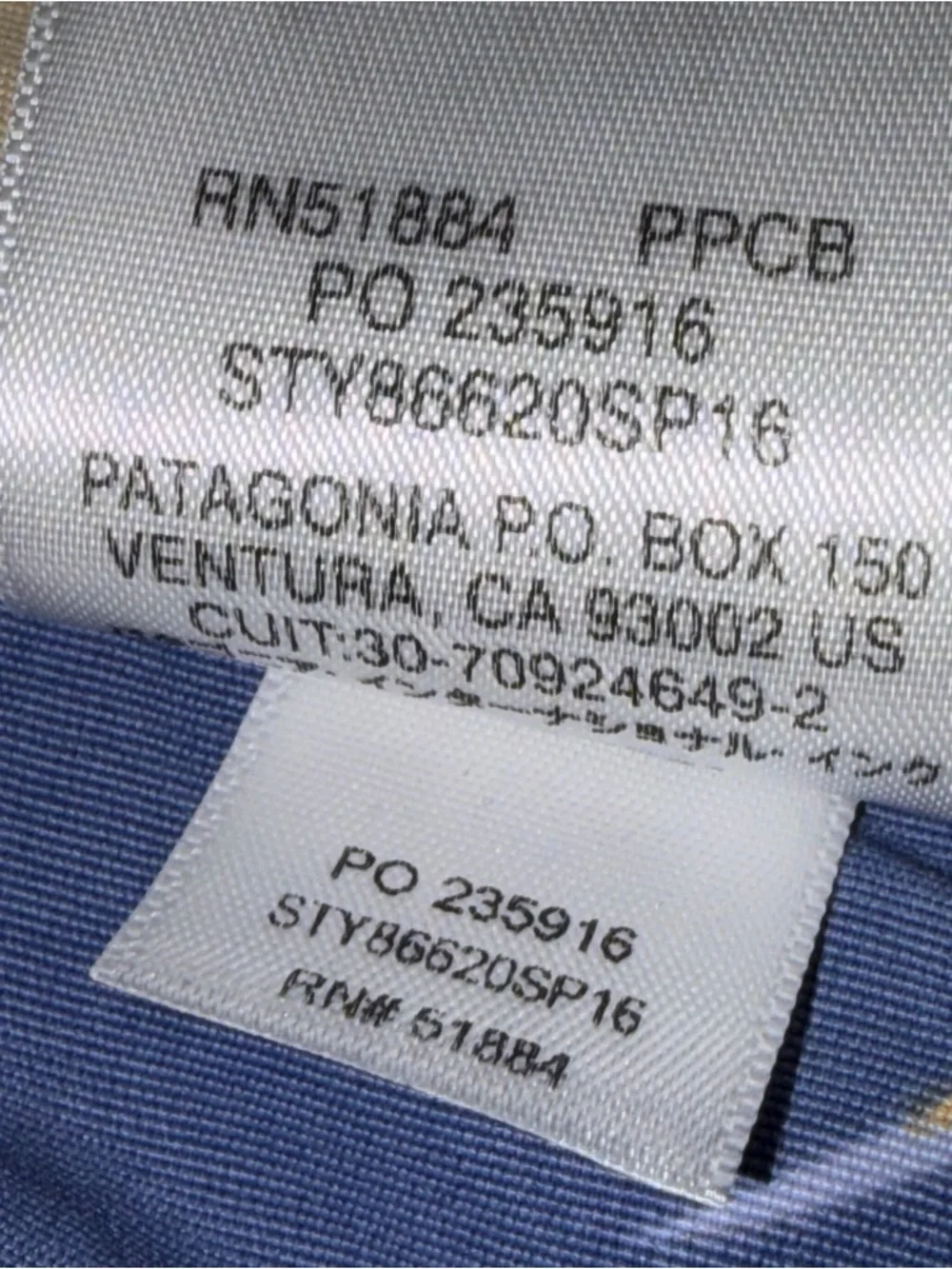 Patagonia Tropical Print Wavefarer Board Shorts Swim Shorts size 31